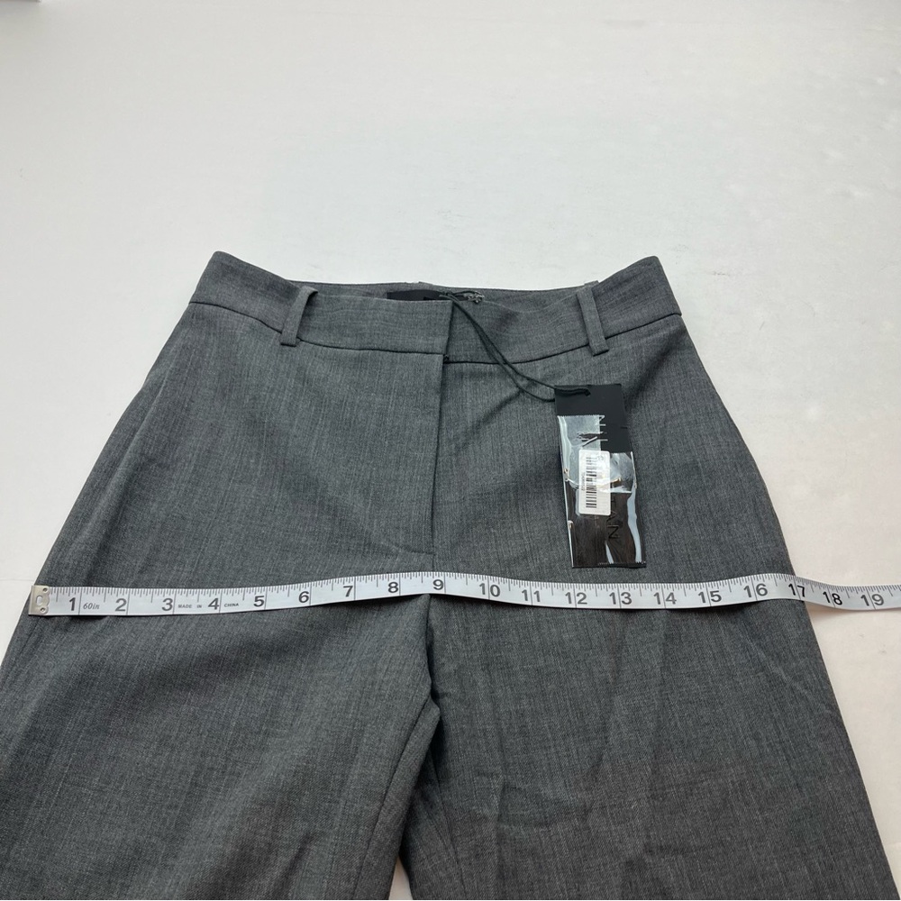 Nili Lotan Corette Pant Heather Grey Gray Pant Womens Size 0 Wool Blend NEW - Picture 9 of 14
